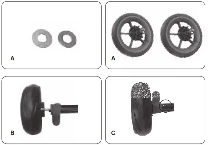 kidwell ROTRAXE01A0 ROTRAXE02A0 AXEL Tricycle - overview 6
