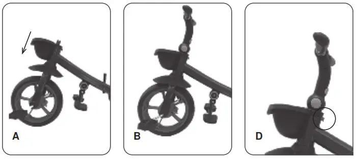 kidwell ROTRAXE01A0 ROTRAXE02A0 AXEL Tricycle - overview 7