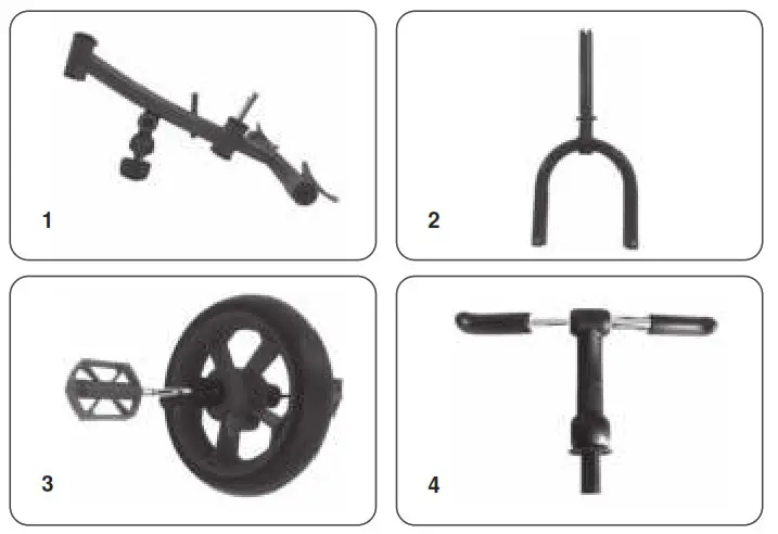 kidwell ROTRAXE01A0 ROTRAXE02A0 AXEL Tricycle - overview