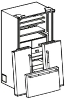 Whirlpool French Door Bottom Mount -