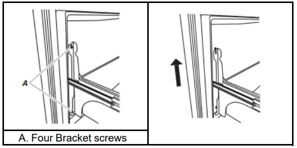 Whirlpool French Door Bottom Mount -Bottom Screws