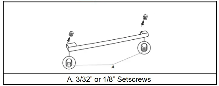 Whirlpool French Door Bottom Mount -Freezer Door Handle Style 2