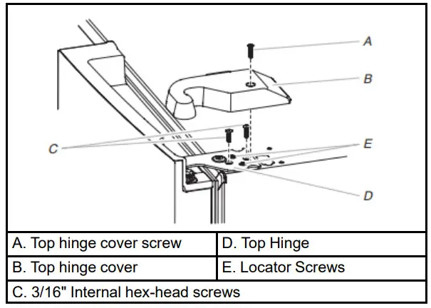 Whirlpool French Door Bottom Mount -Refrigerator Door