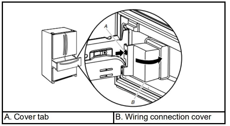 Whirlpool French Door Bottom Mount -bracket