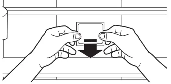 Whirlpool French Door Bottom Mount - small foam