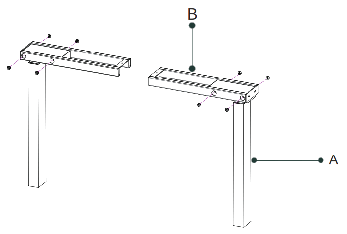 OdinLake S450 Standing Desk - fig 1