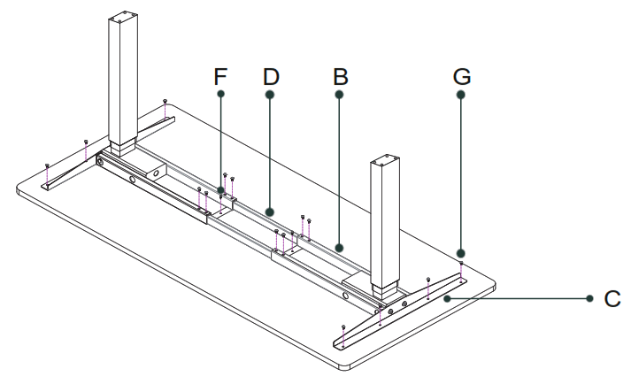 OdinLake S450 Standing Desk - fig 3