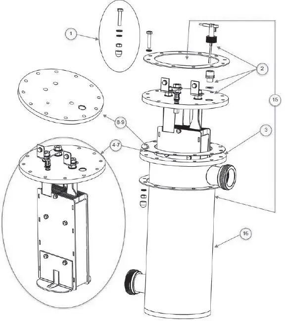 Jandy JSWC40 Commercial Salt Chlorinator-38
