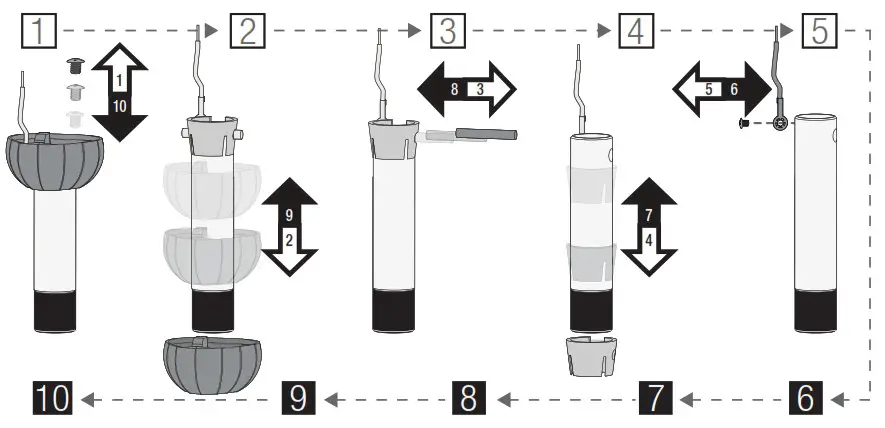 Hunter 53310 Newsome Light 52 Inch Ceiling Fan - Downrod 1