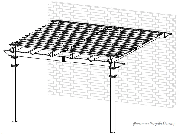 Arbors Kennedy-Freemont-12-x-12-Flat-Top-Pergola-Kennedy-01