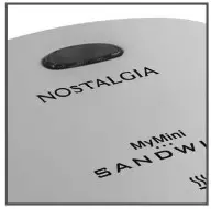 NOSTALGIA MSNDW5SERIES MyMini Sandwich Maker -PARTS & ASSEMBLY3