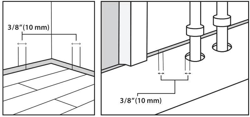 lowes 4664170 Bergen Oak - between the edge