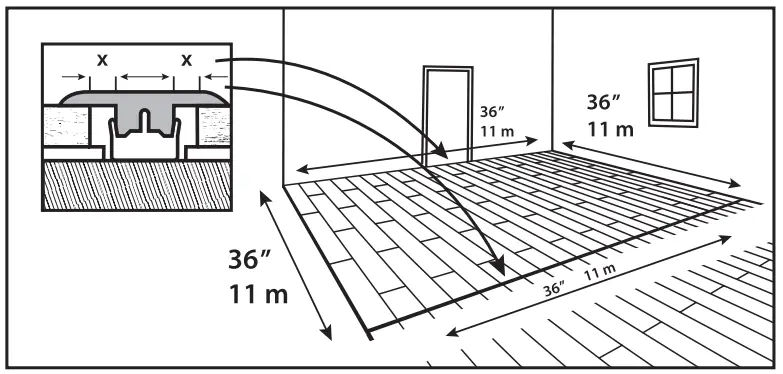 lowes 4664170 Bergen Oak - multiple rooms should