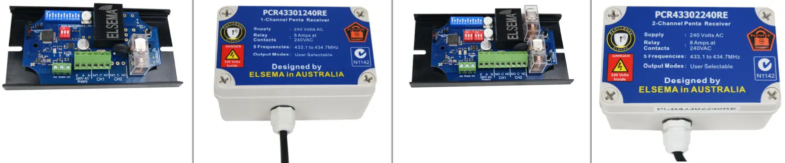 ELSEMA-PCR43302P-2-Channel-433MHz-Penta-Receiver-fig-2ELSEMA-PCR43302P-2-Channel-433MHz-Penta-Receiver-fig-2