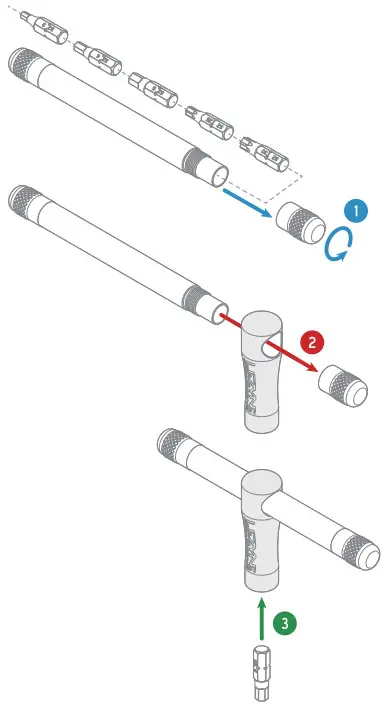 LEZYNE 73746 Y16 MT Storage Drive