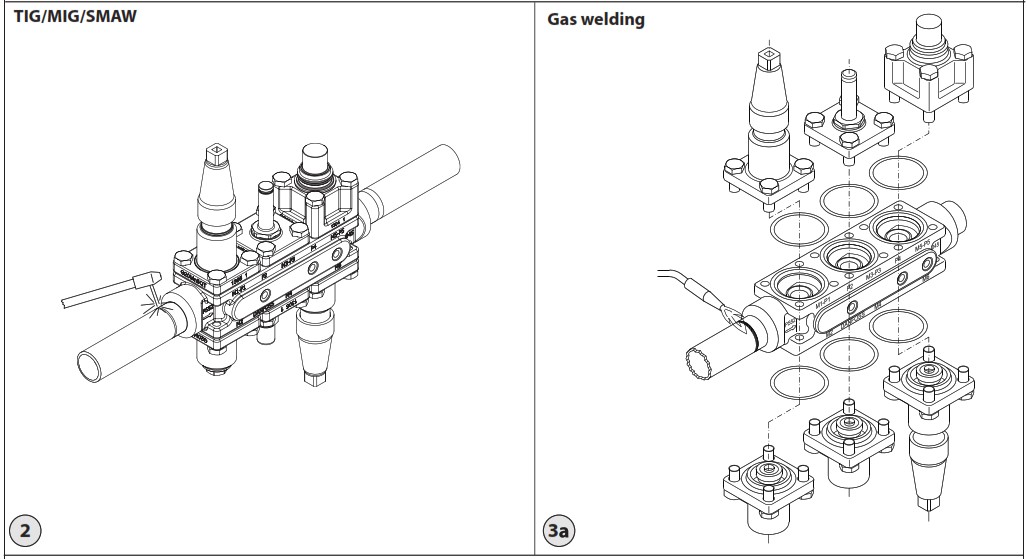 Danfoss ICF 15 Valve Station - Welding