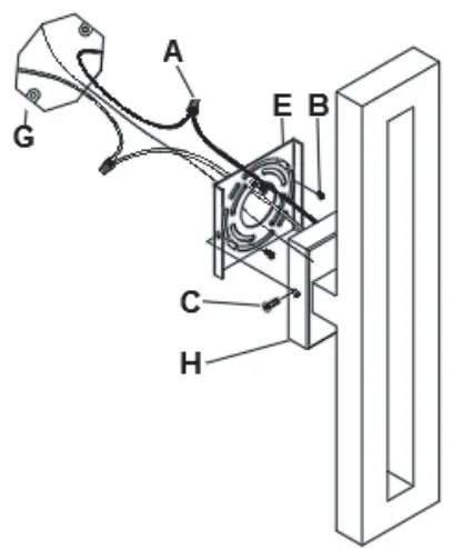 Signature Hardware 944724 Paddock Outdoor Wall Sconce Light - fig 2