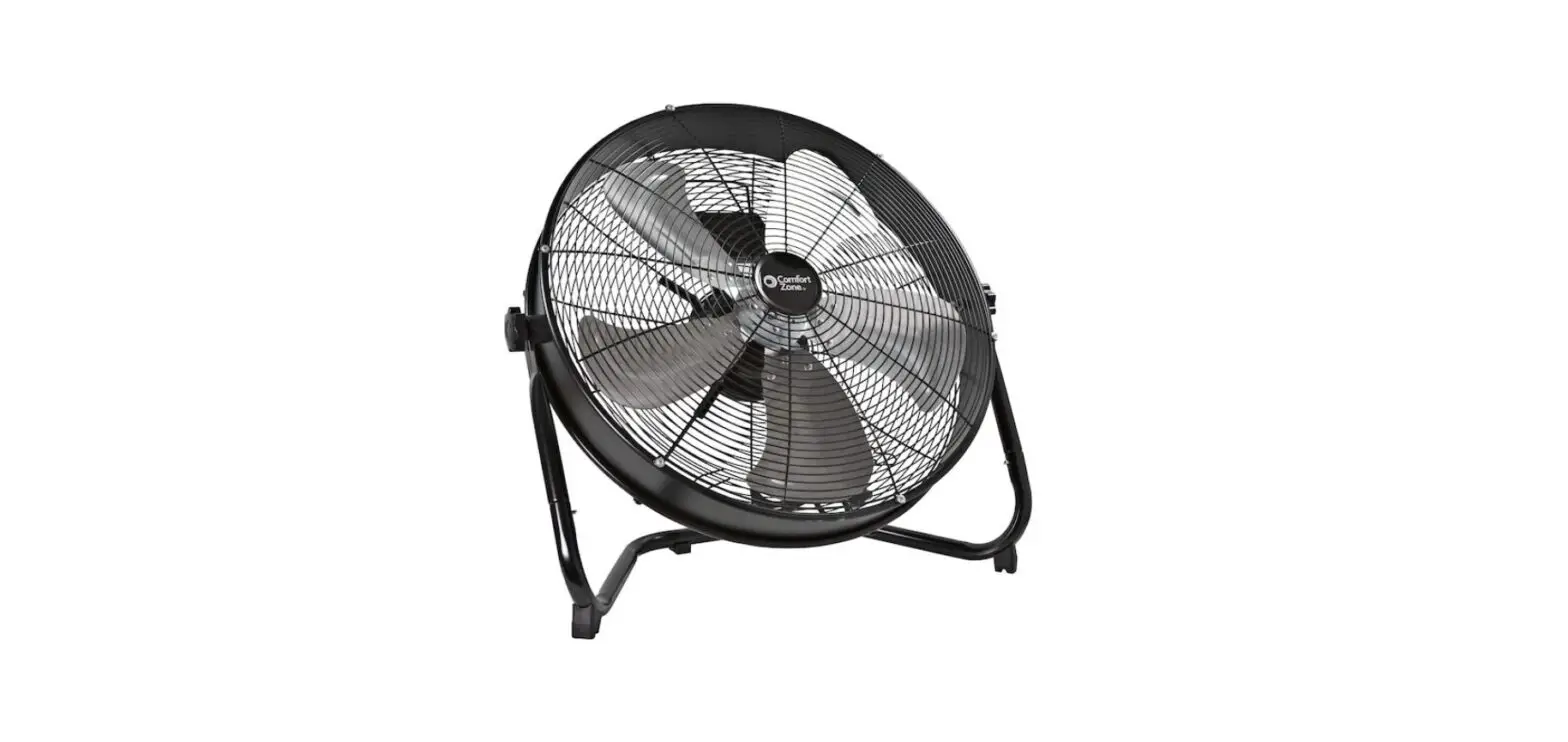Comfort Zone Czhv20s Series 20 Inch High Velocity Slim Drum Fan User Manual