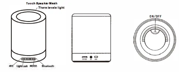 CELCUBE -PPD-0101-Night-Light-Bluetooth-Speaker-FIG-1