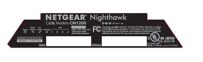 Netgear-CM1200-Nighthawk-Multi-Gig-Speed-Cable-Modem-User-Manual-FIG-12