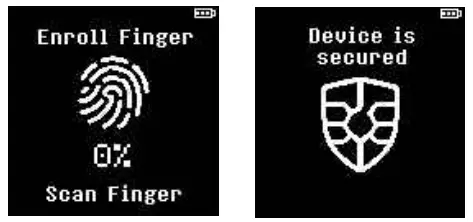 D CENT iD-Black Hardware Wallet - fig 4