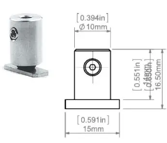 Xicato-XCC-C-SR14-SA-Shallow-Rectangle-14 Square-Channel-26