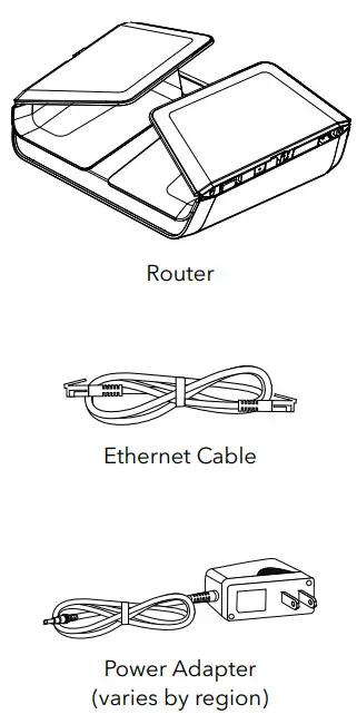 NETGEAR Nighthawk AX8 8-Stream WiFi Router - Contentsp