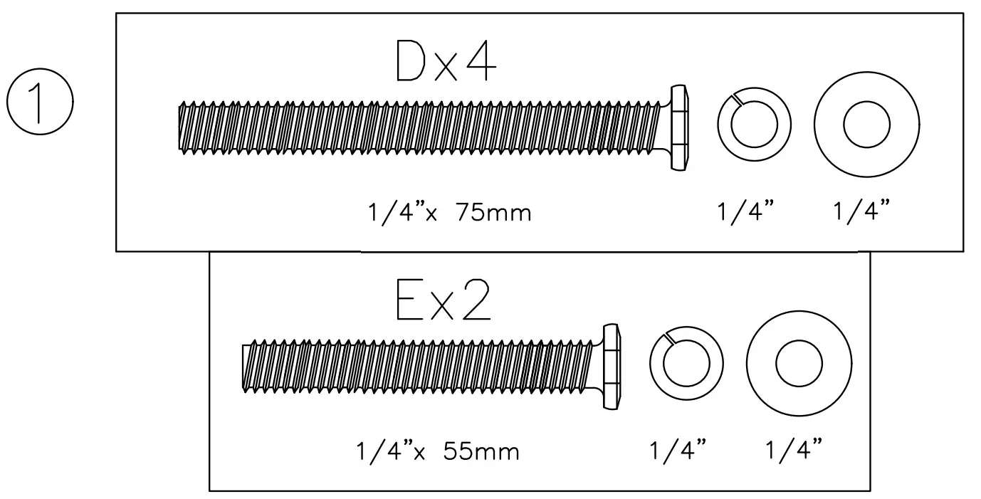 ASHLEY D374 01 Wittland Dining Chair - fig1
