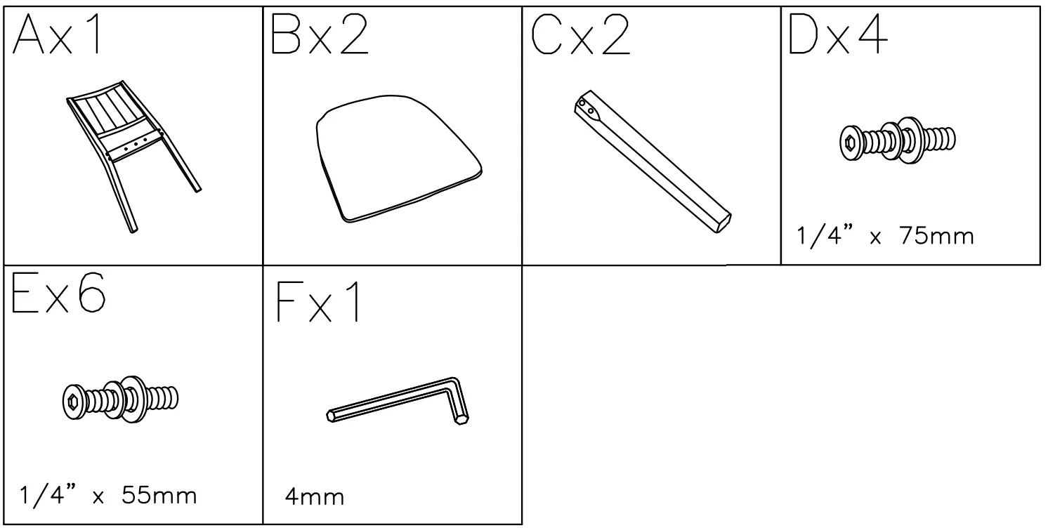 ASHLEY D374 01 Wittland Dining Chair
