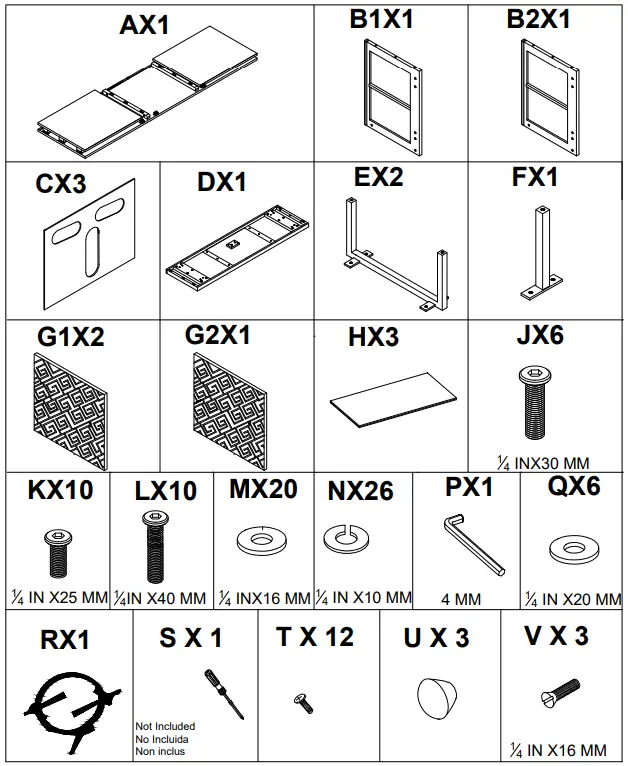 ASHLEY A4000258 Living Room Kerrings Accent Cabinet 1