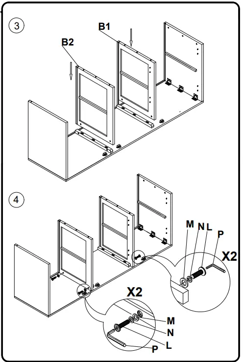 ASHLEY A4000258 Living Room Kerrings Accent Cabinet 3