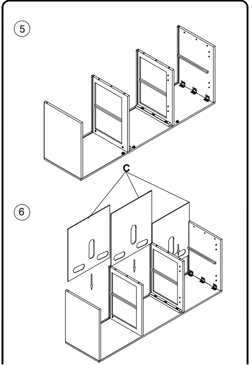 ASHLEY A4000258 Living Room Kerrings Accent Cabinet 4