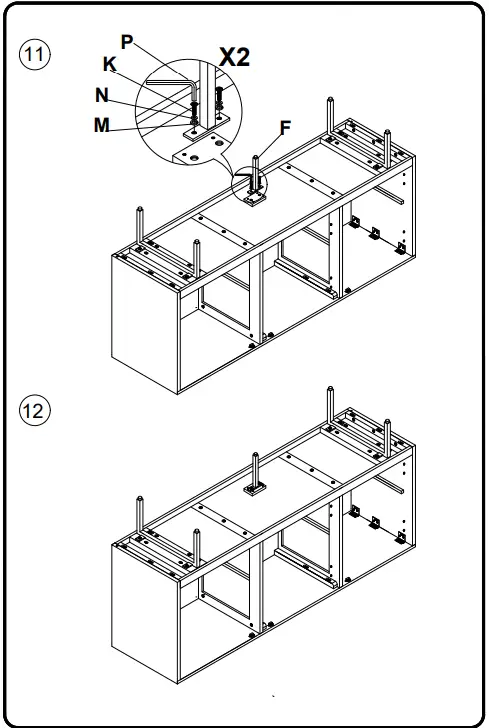 ASHLEY A4000258 Living Room Kerrings Accent Cabinet 7