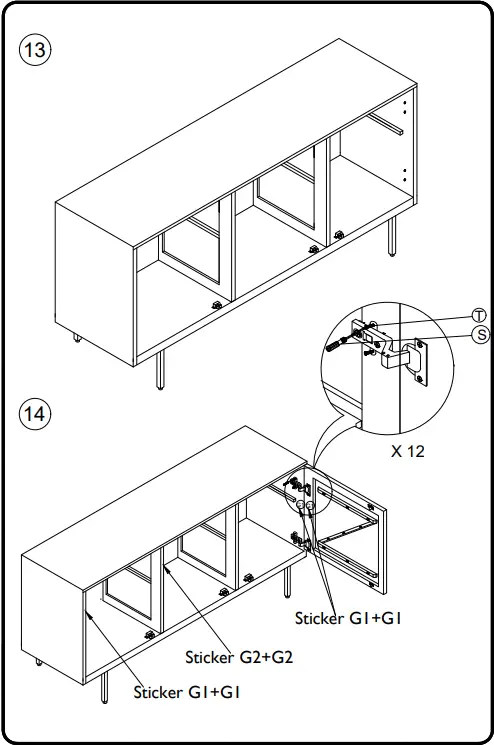 ASHLEY A4000258 Living Room Kerrings Accent Cabinet 8