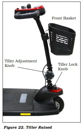 GOLDEN GB121 Buzzaround Lite Travel Scooter - ASSEMBLY 3