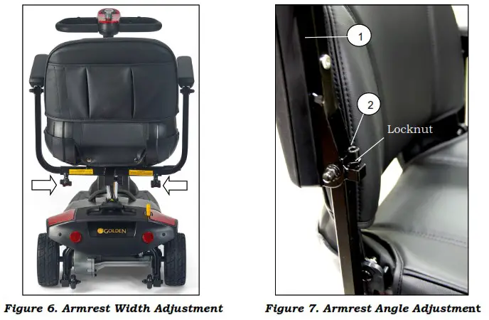 GOLDEN GB121 Buzzaround Lite Travel Scooter - OPERATION 2