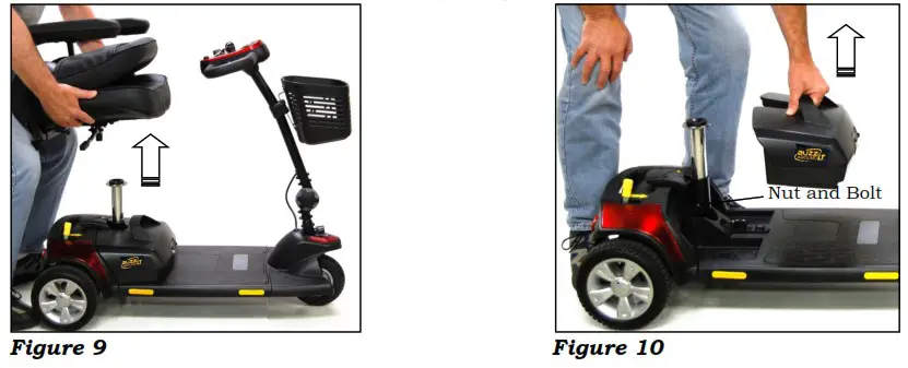 GOLDEN GB121 Buzzaround Lite Travel Scooter - OPERATION 4