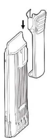 Attaching the Belt Clip