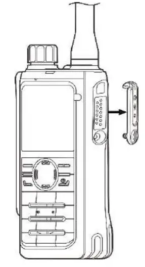 Attaching the Audio Accessory
