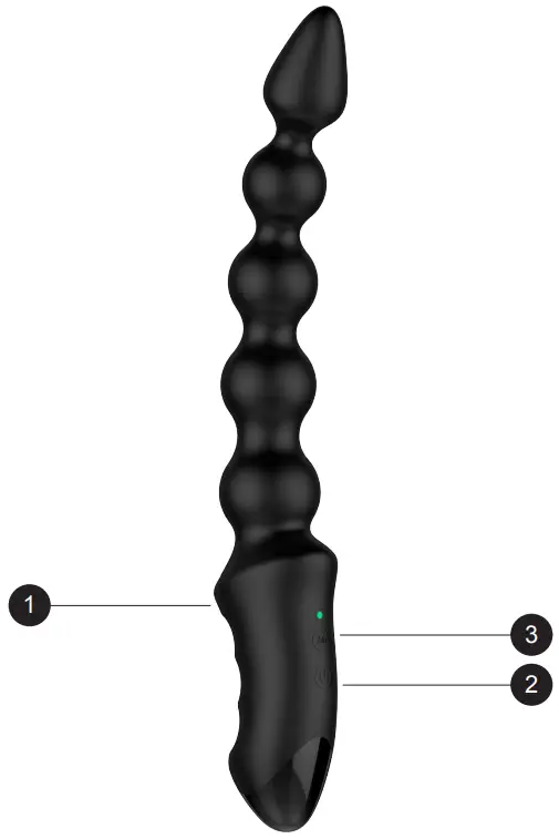 NEXUS Bendz Vibrating Anal Probe - Nexus Bendz