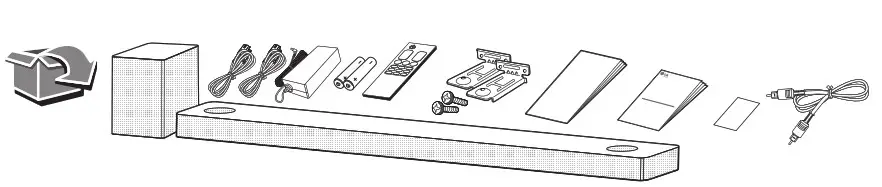 LG SN8YG WiFi Sound Bar-