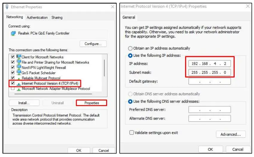 Configure Ethernet Access