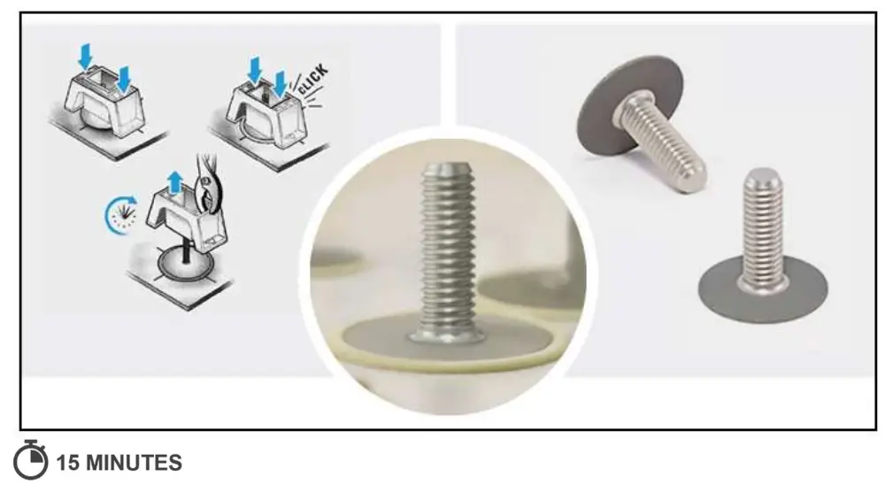 Recommended: Adhesive Stud Mount