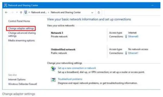 Configure Ethernet Access