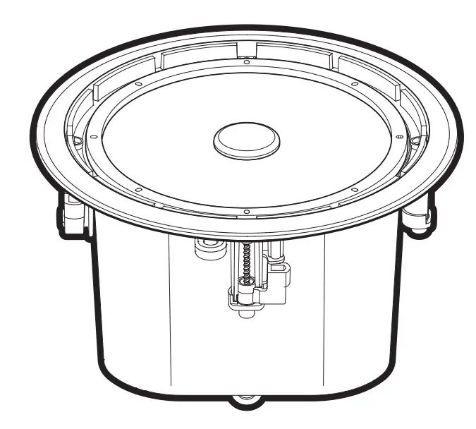 Hanwha Vision SPA-C110W IP Ceiling Speaker