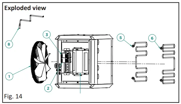 SPACE-RAY SUH-E Electric Warm Air Heater - fig 12