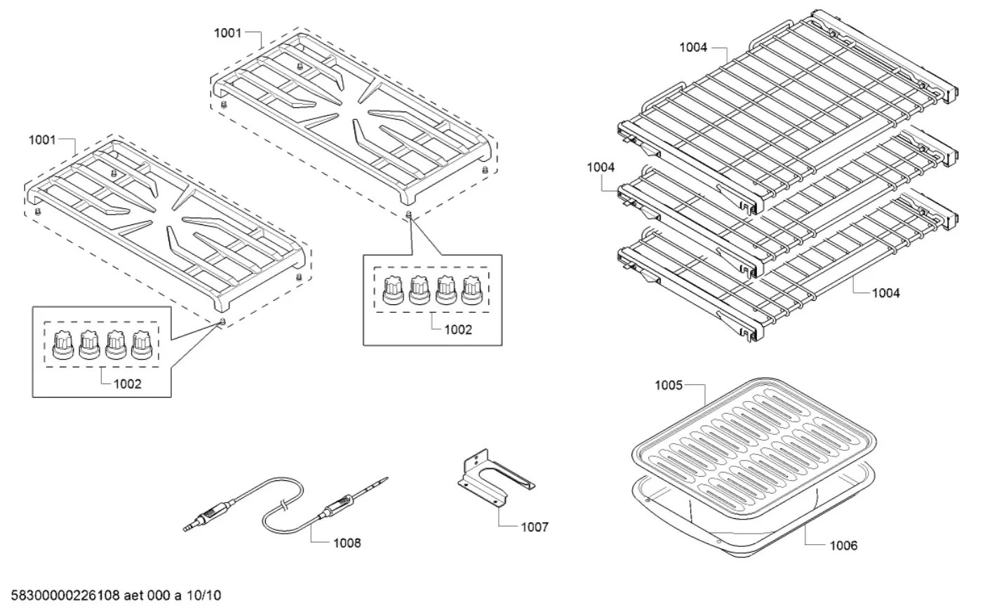 Thermador PRG364WDG-4 Gas Professional Range - Figure 10