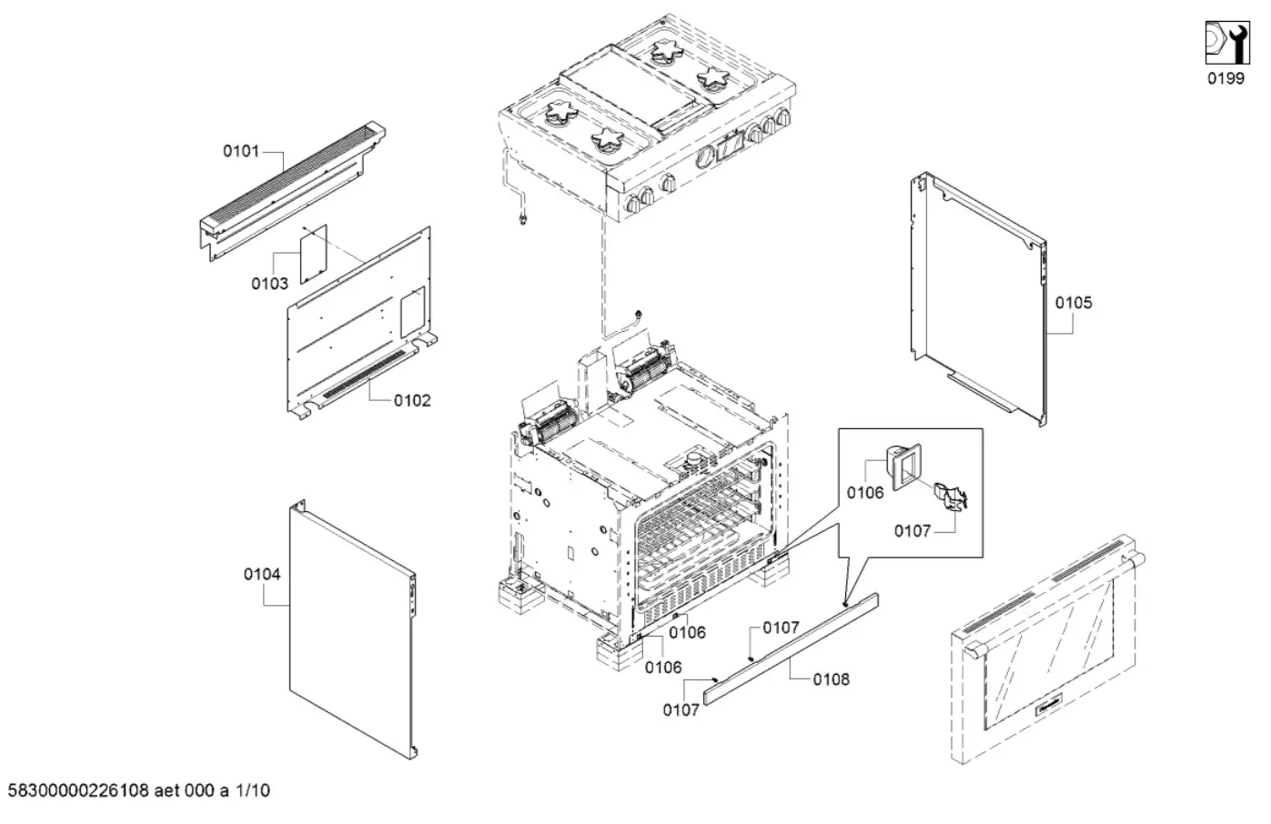 Thermador PRG364WDG-4 Gas Professional Range - Figure 2
