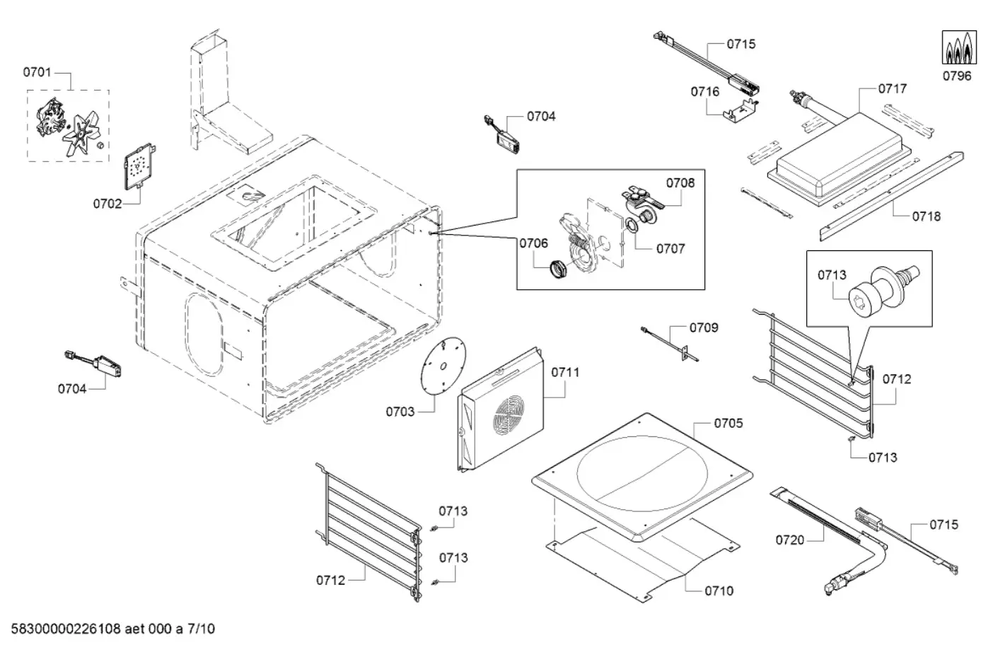 Thermador PRG364WDG-4 Gas Professional Range - Figure 8