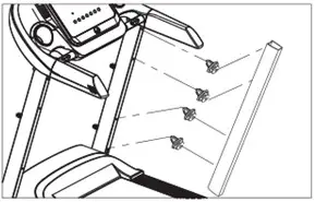 FORTIS 450MM BELT AUTO INCLINE PREMIUM TREADMILL - ASSEMBLY 3